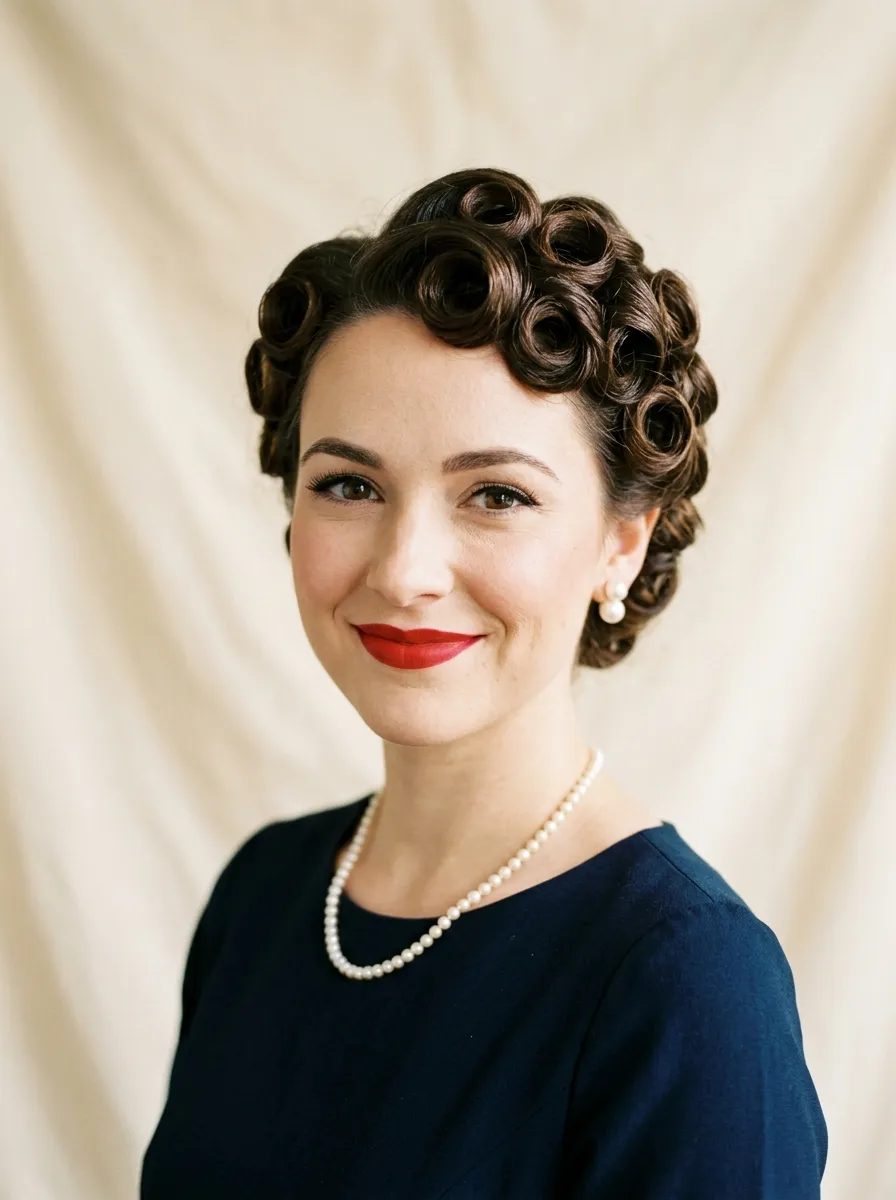 Vintage Pin Curls