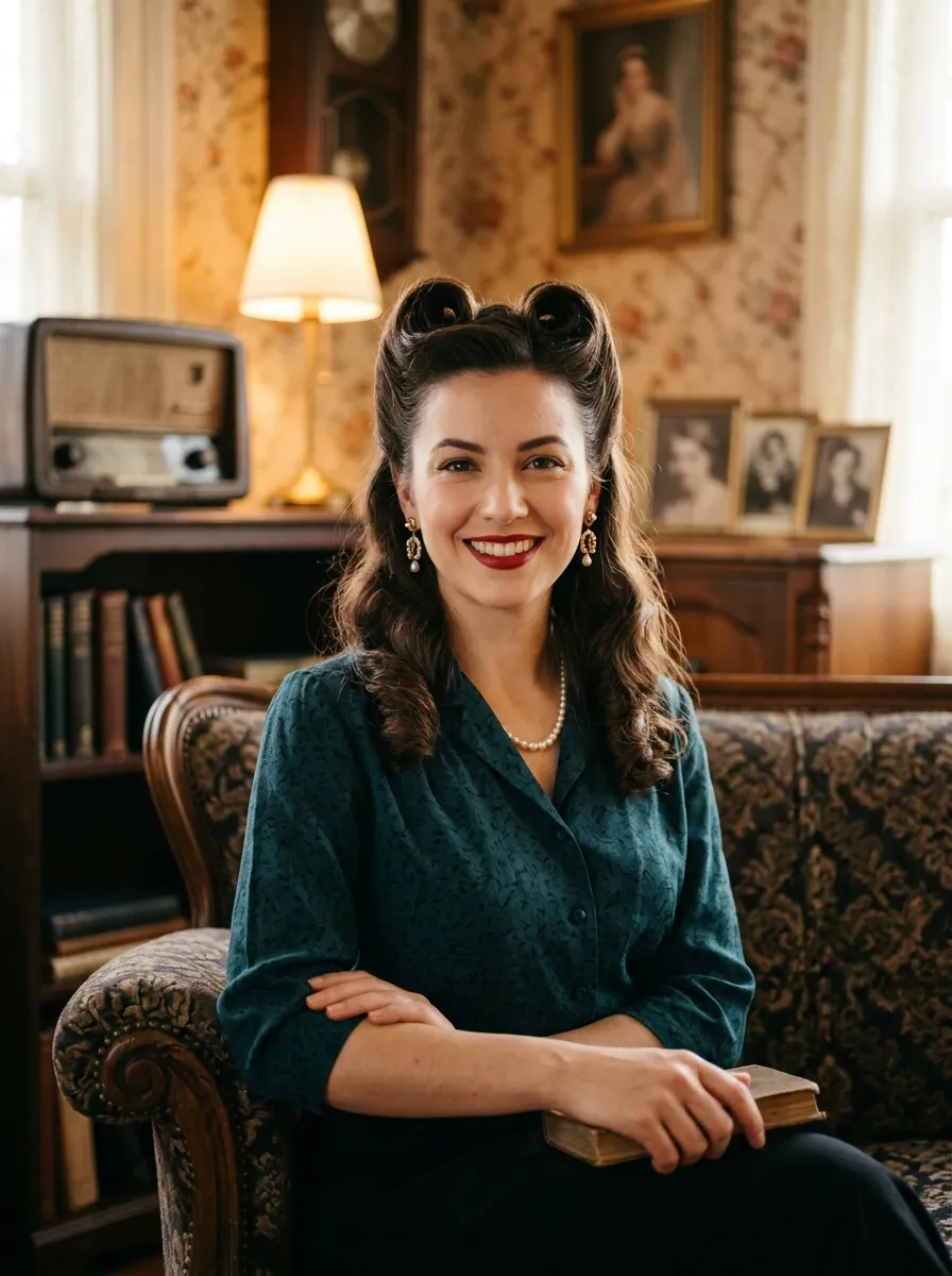 Vintage Victory Rolls