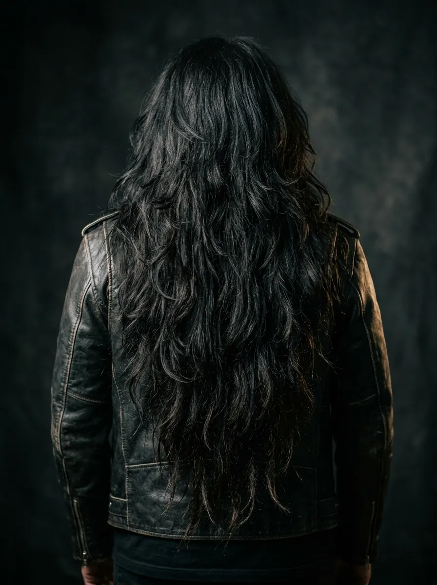 Heavy Metal Long Hair with Layers