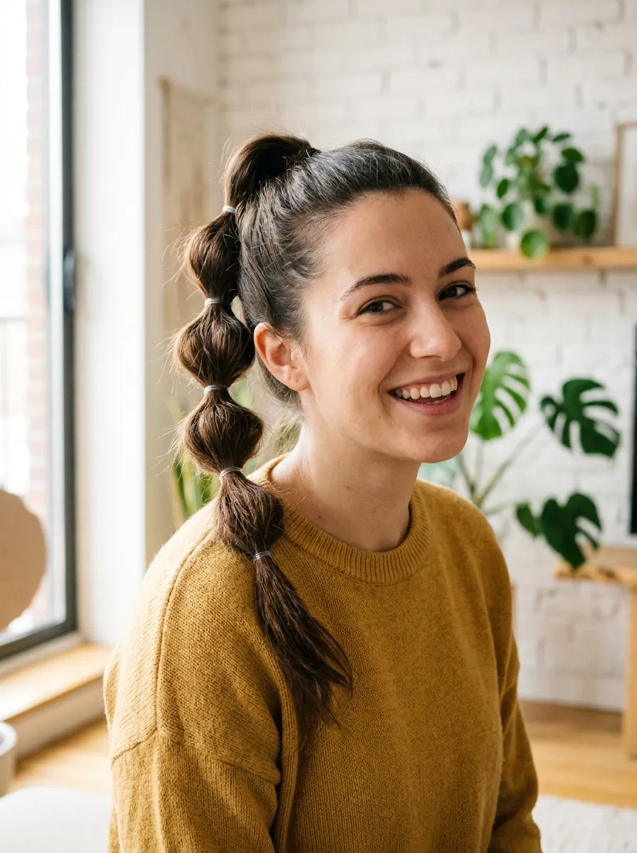 Bubble Ponytail
