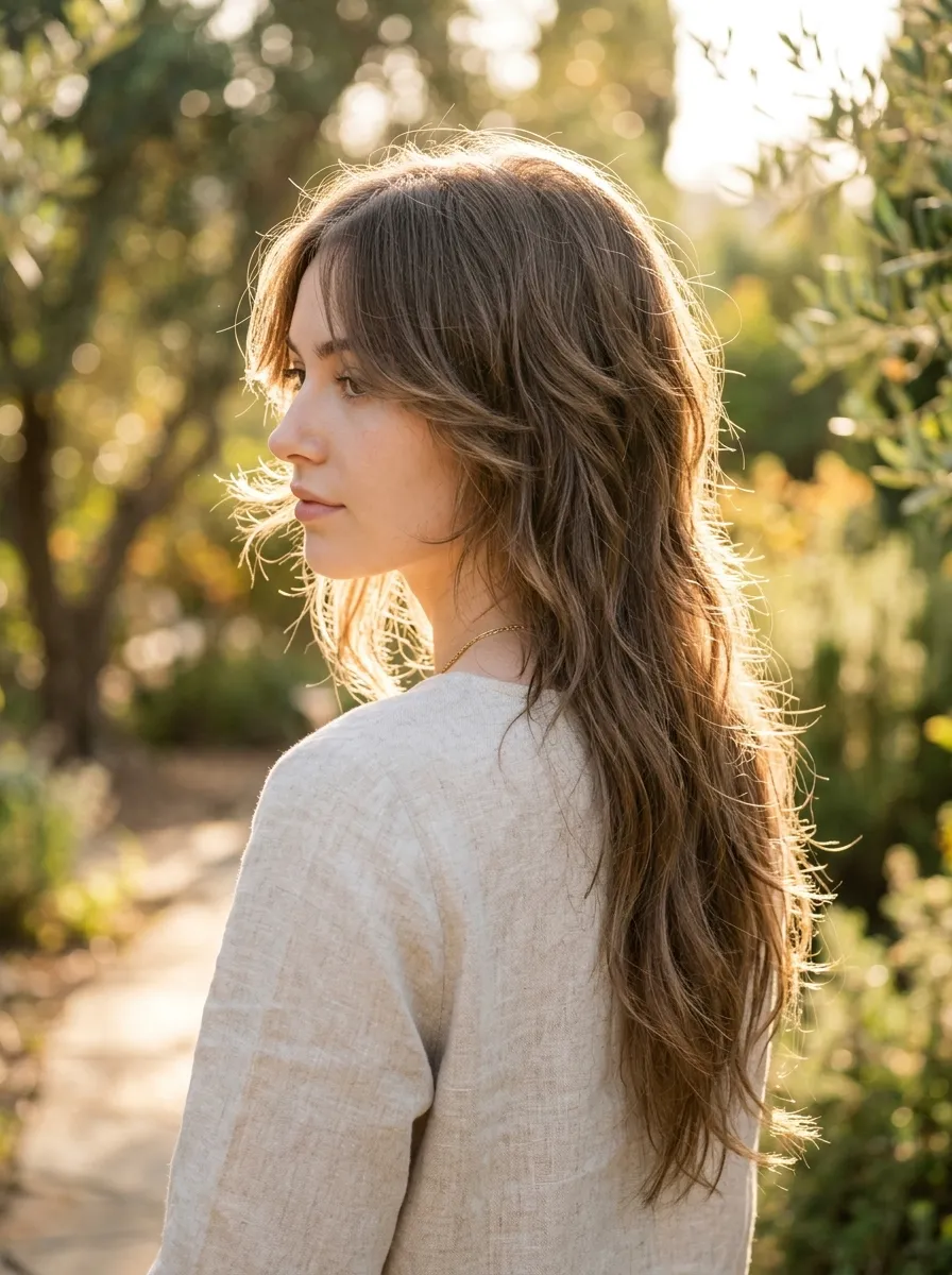 Wispy Wolf Cut for Fine Hair