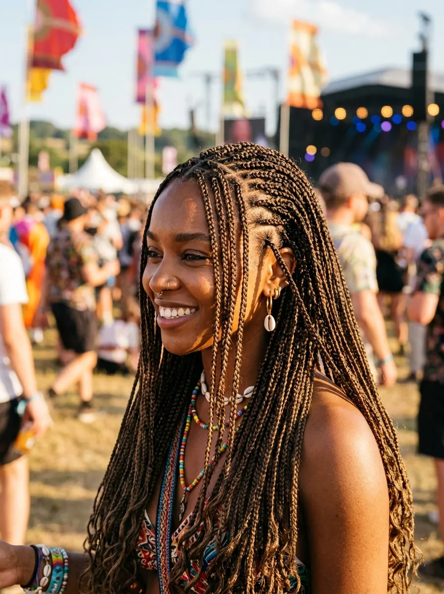 Micro Braids All Over