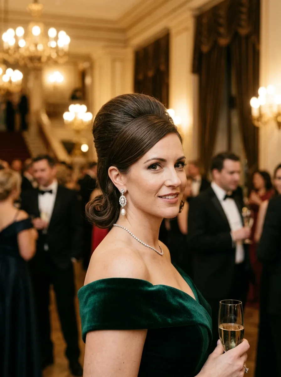 Big Bouffant Updo