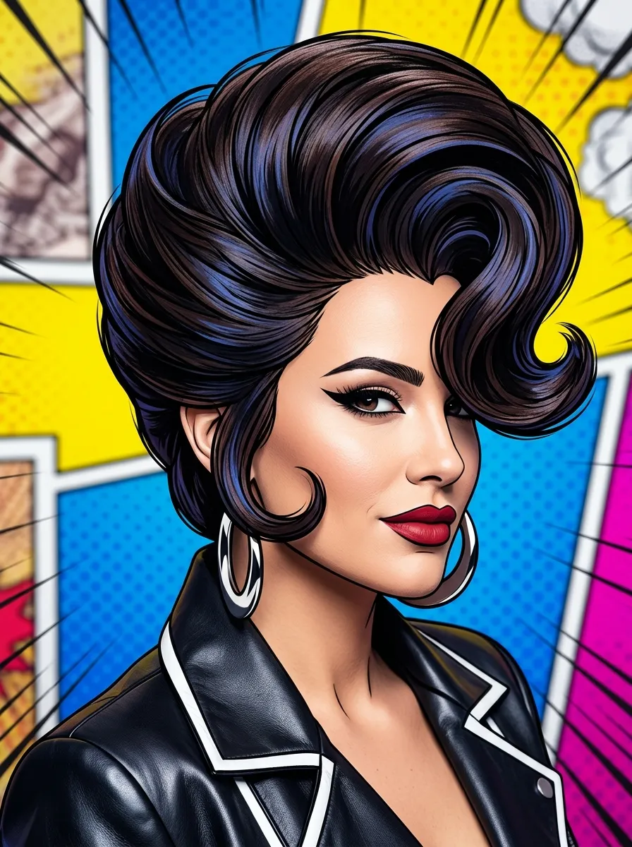 Superhero Swoop Bangs