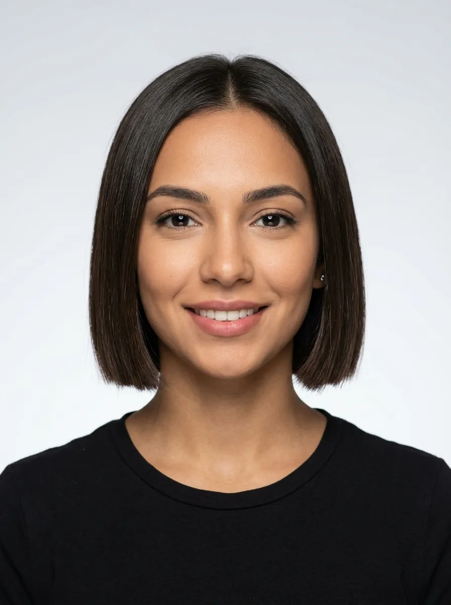 Blunt Jaw-Length Bob