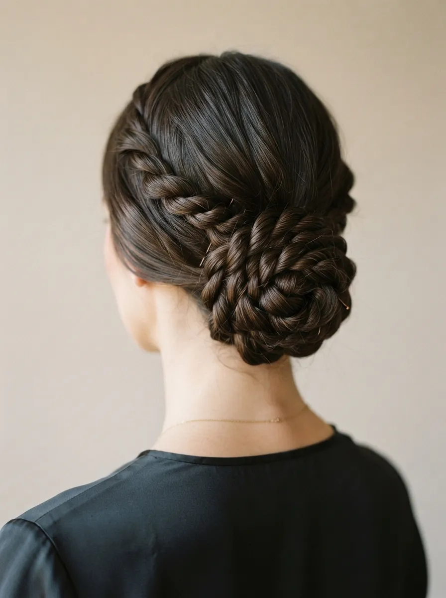 Rope Twist Updo