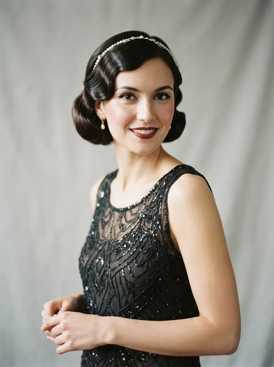 Faux Bob with Waves