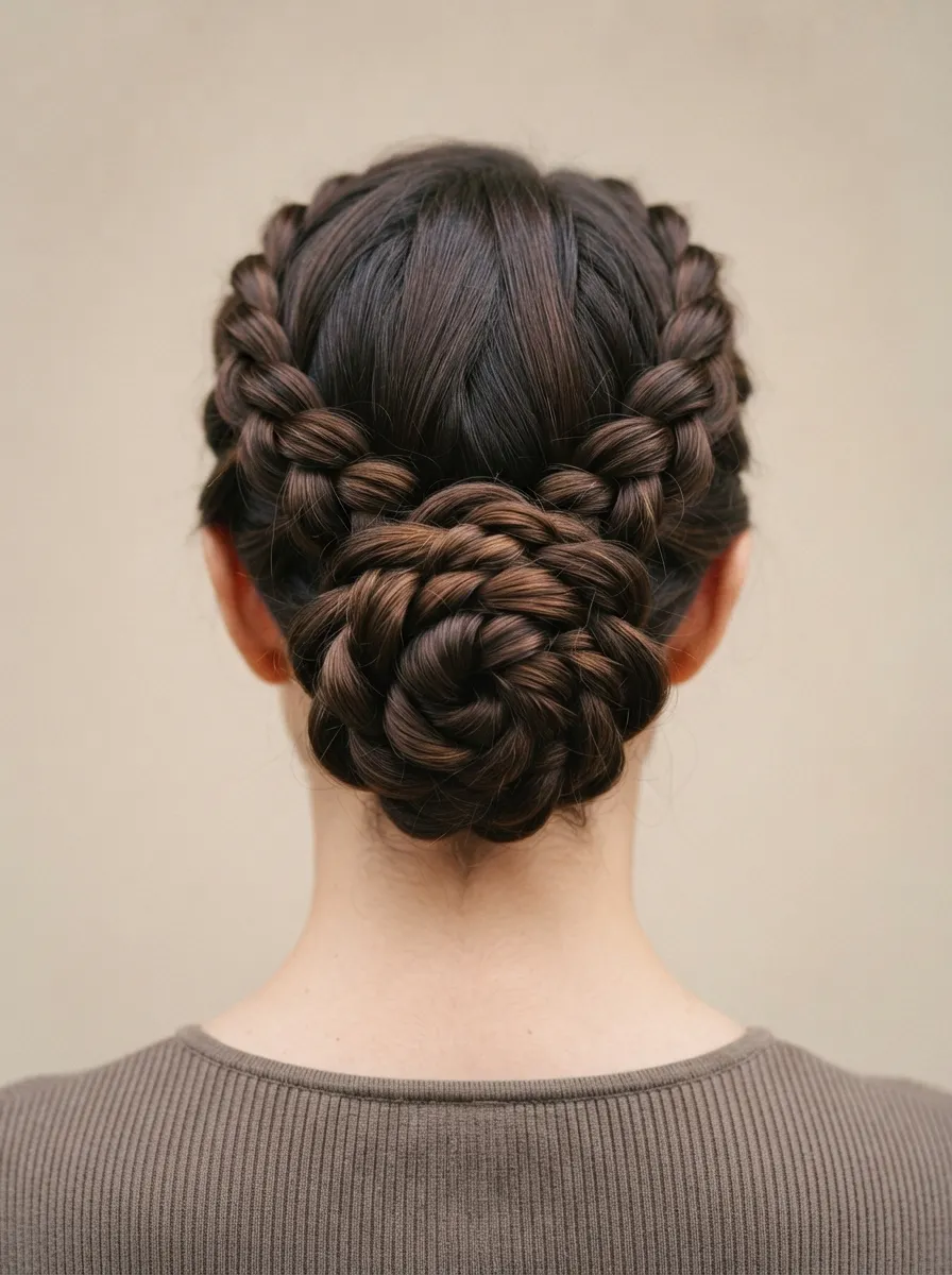 Rope Braid Updo