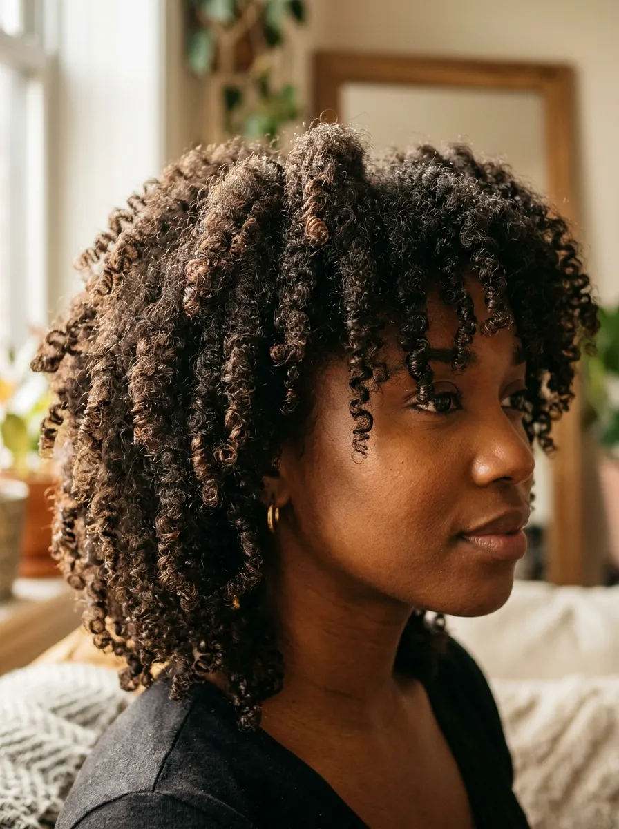 Curly Coily Shag for Natural Texture