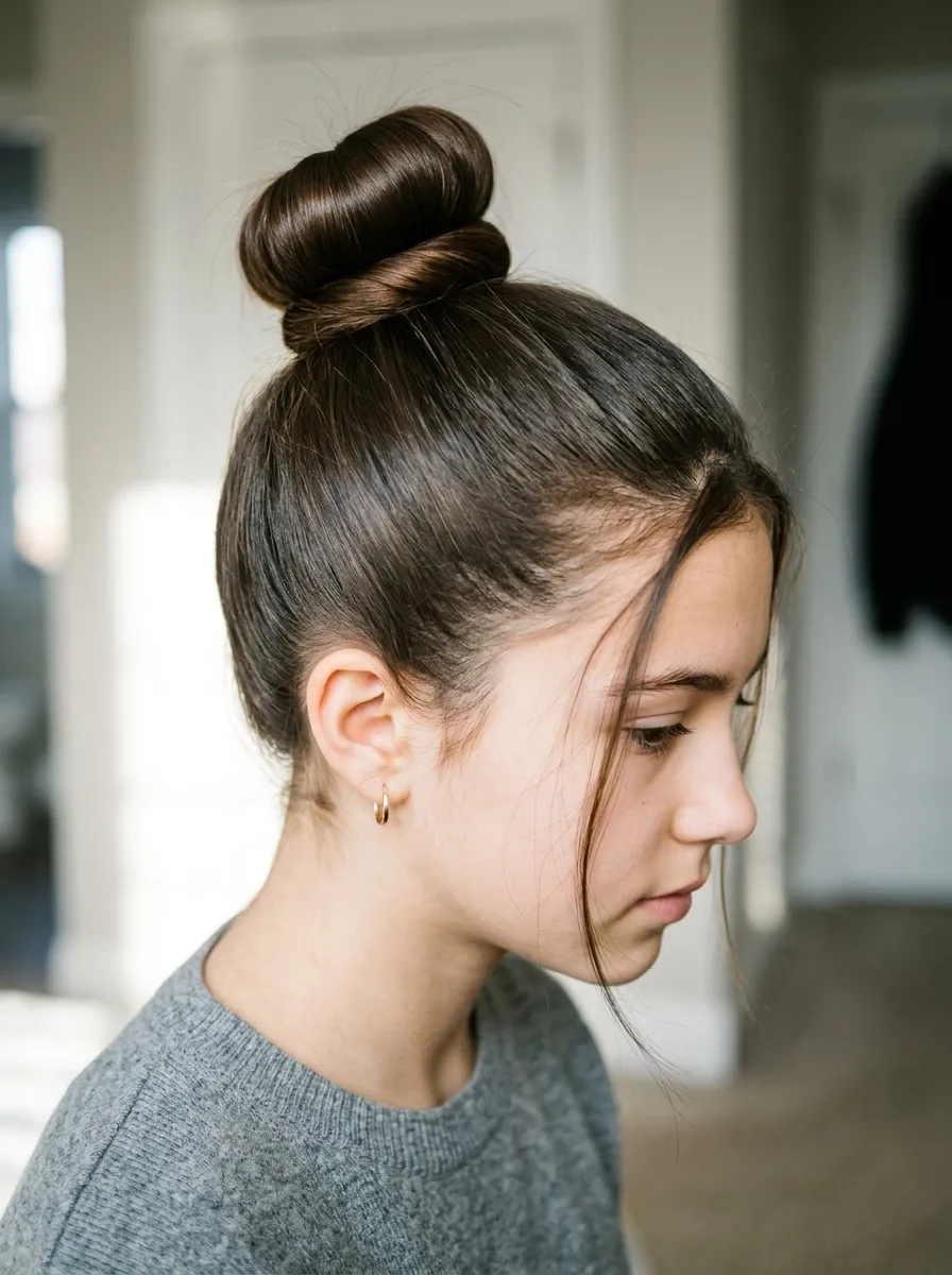 The Polished Top Knot