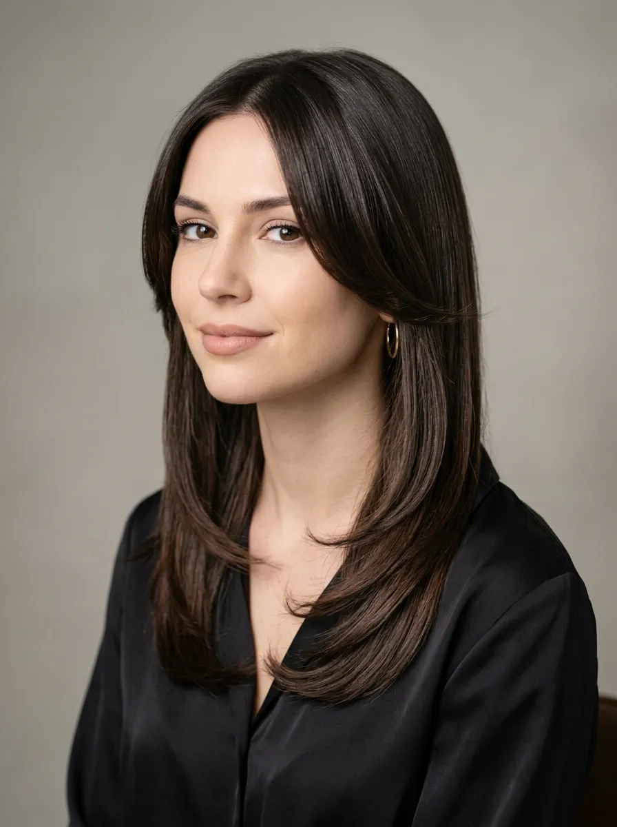 Butterfly Cut for Straight Hair