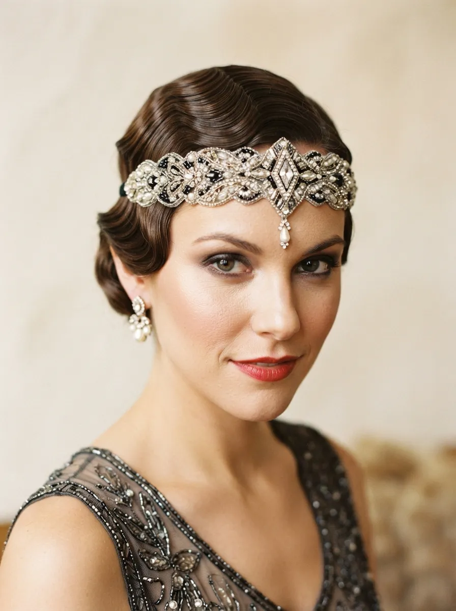 1920s Flapper Waves