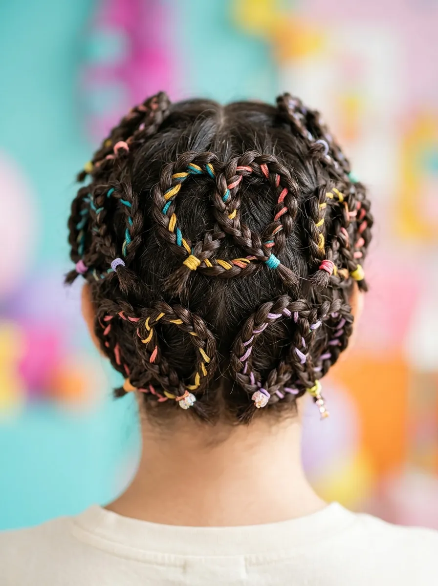 Pretzel Braid Loops