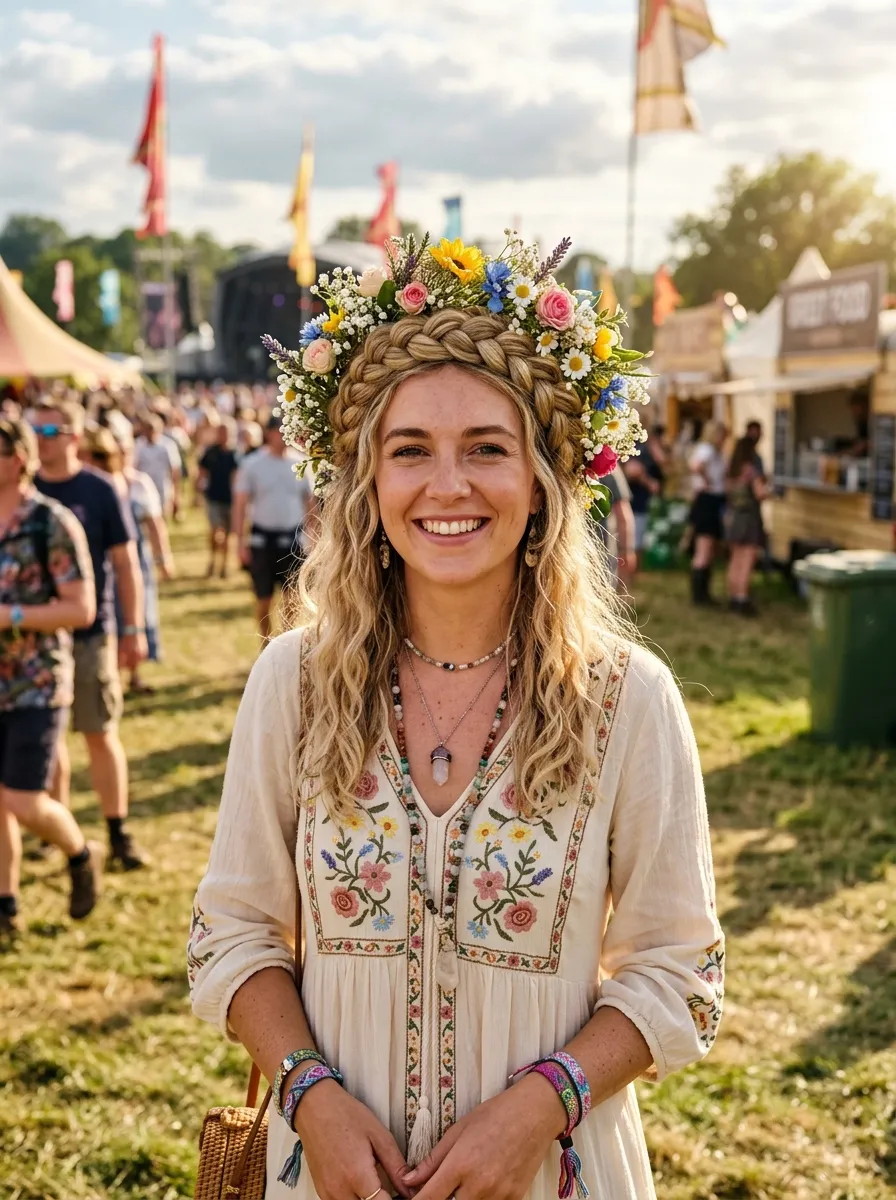 Flower Crown Braid