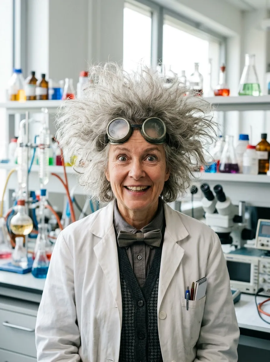 The Wild Scientist Poof