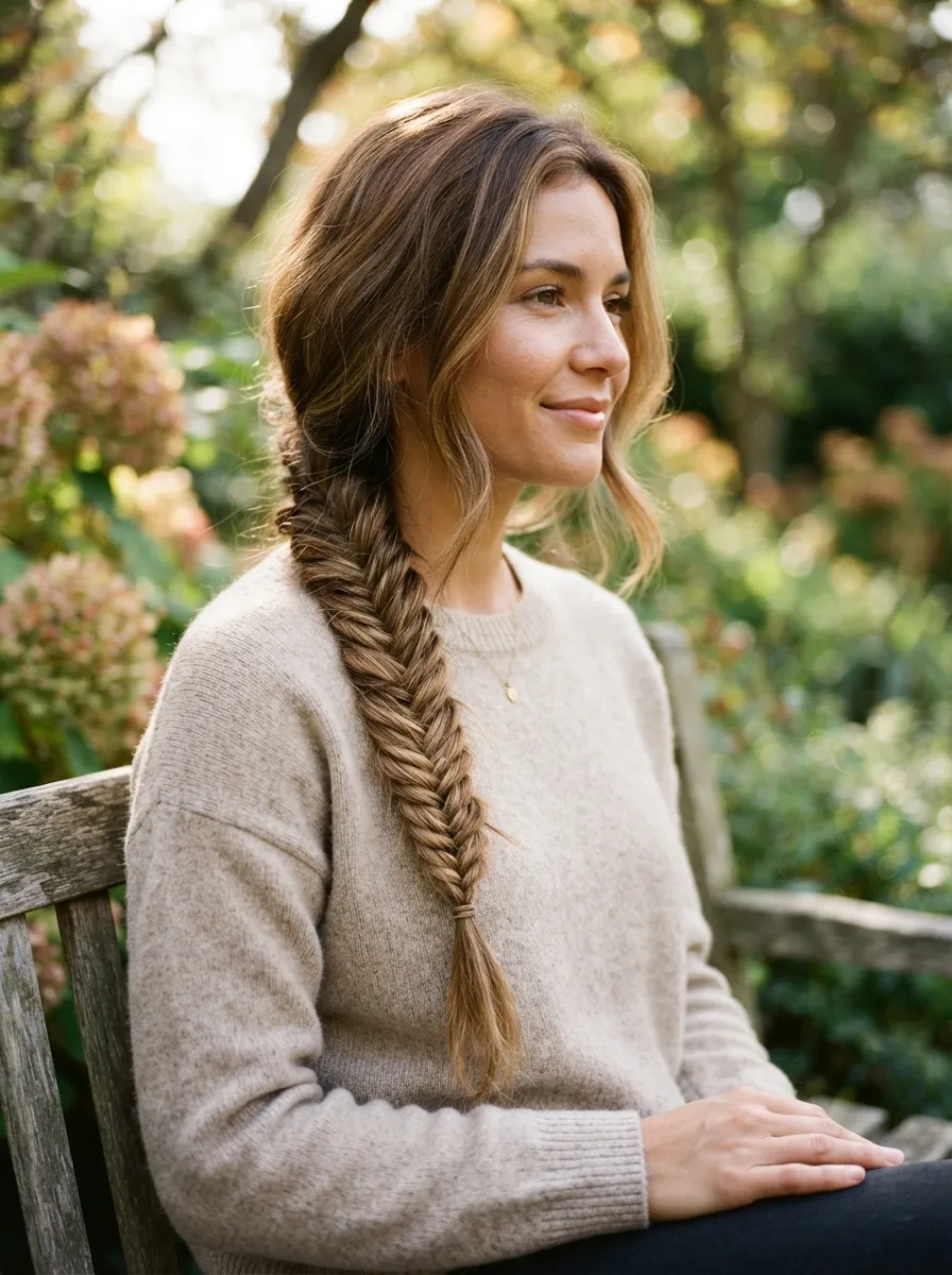 Fishtail Side Braid