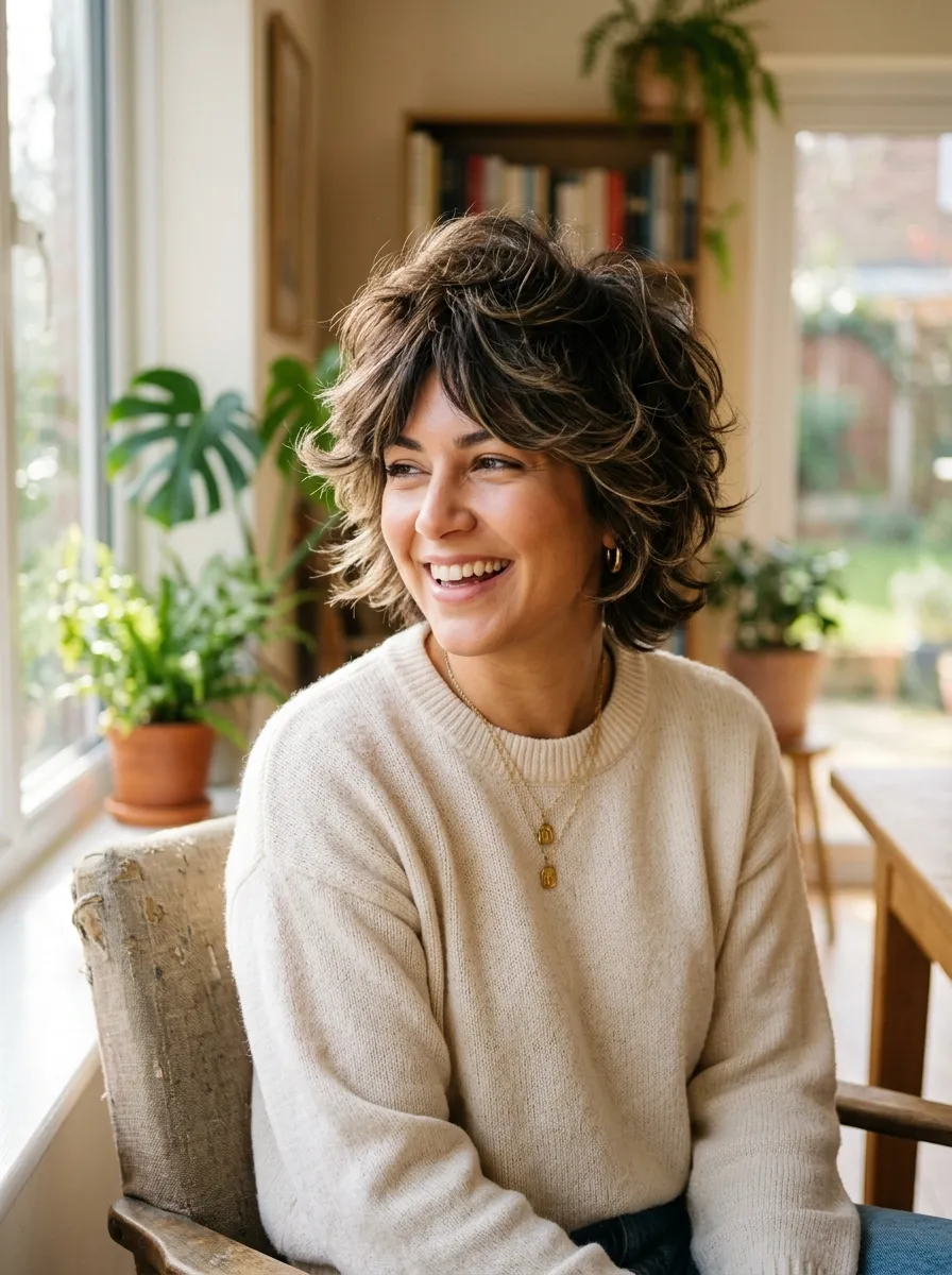 Short Shag with Root Volume