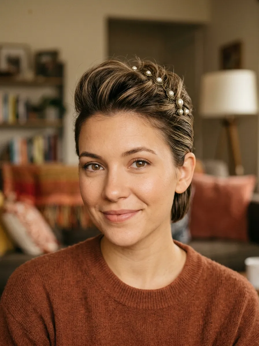 The Textured Pin-Up Style