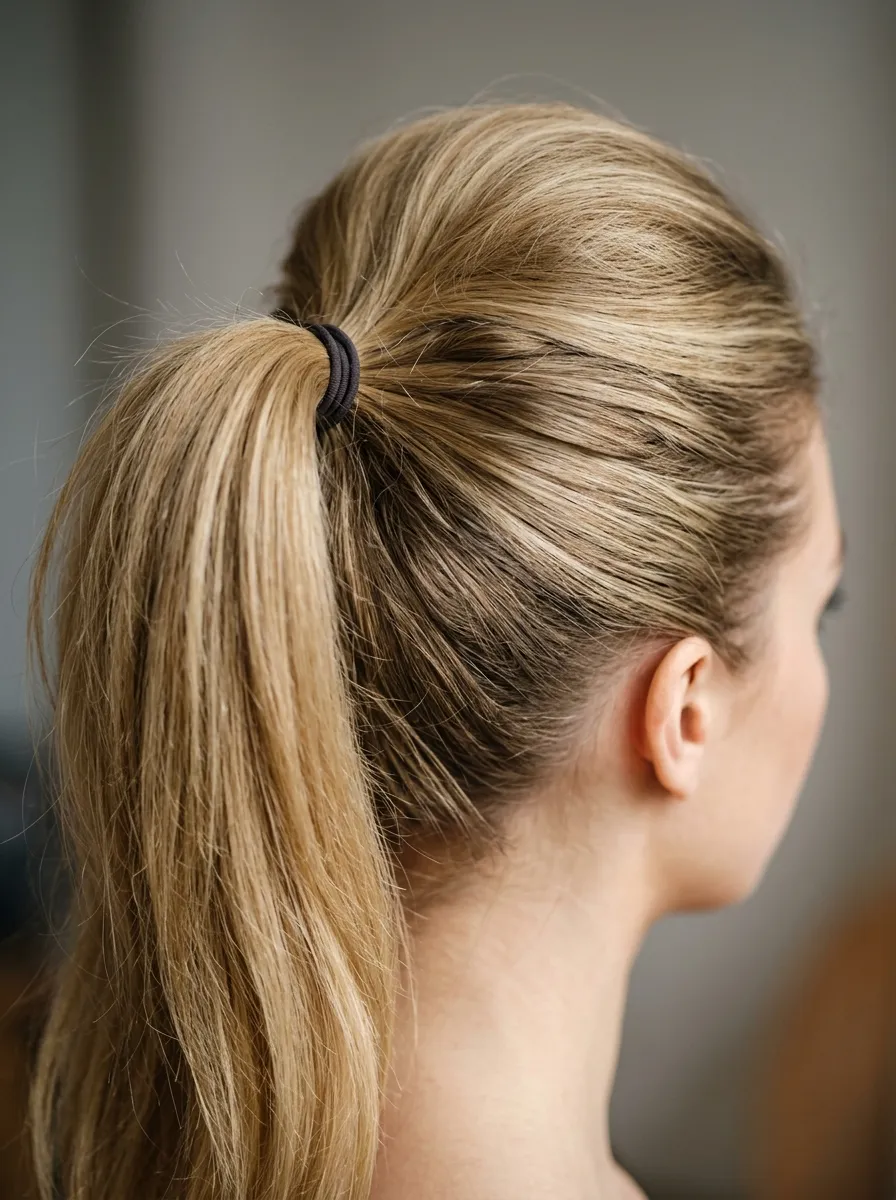 High Pony With A Bump