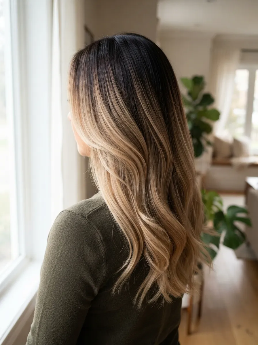 Butterfly Cut with Color Melt