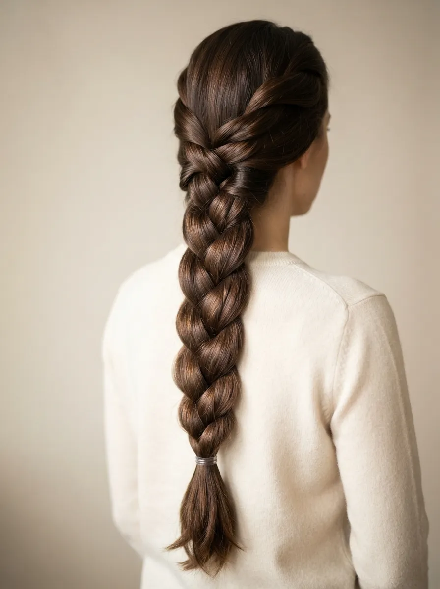 Rope Braid With Extensions For Extra Length