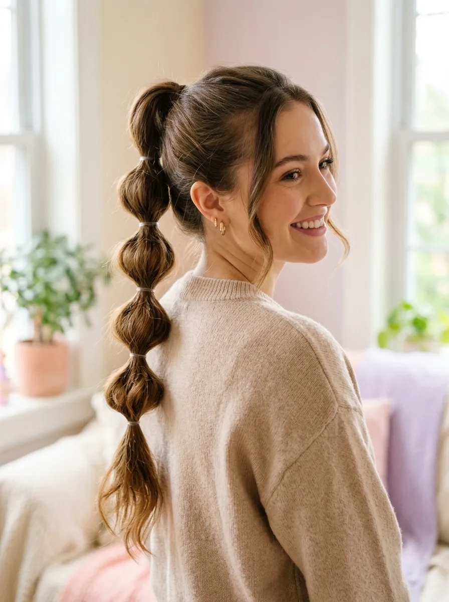Bubble Ponytail
