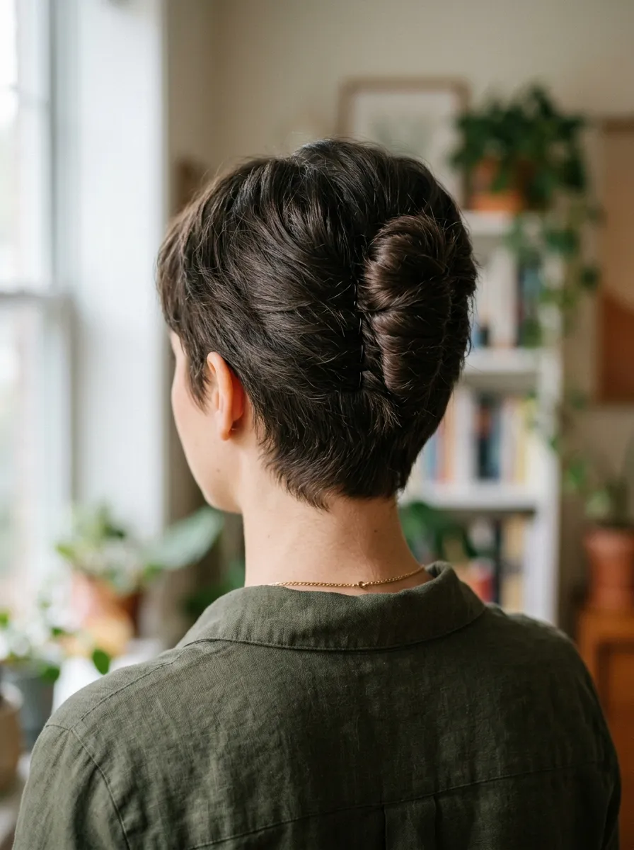 The French Twist on a Pixie