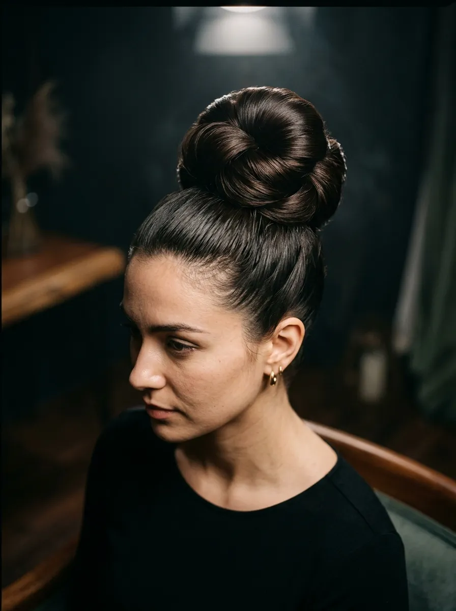 Voluminous Top Knot