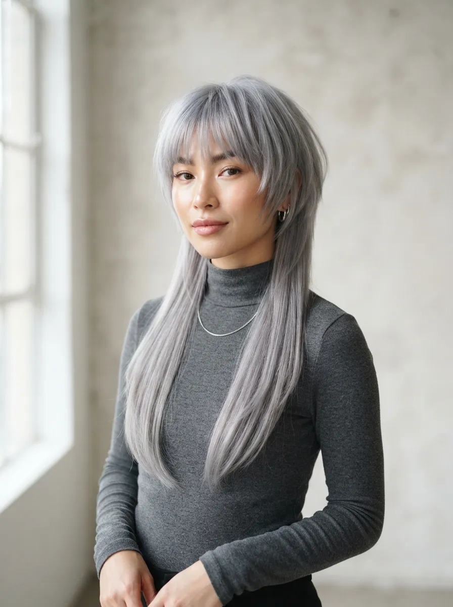 Silver And Gray Jellyfish Cut