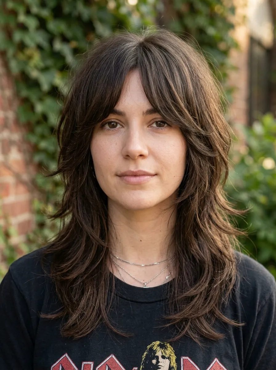 Classic Rocker Shag Cut