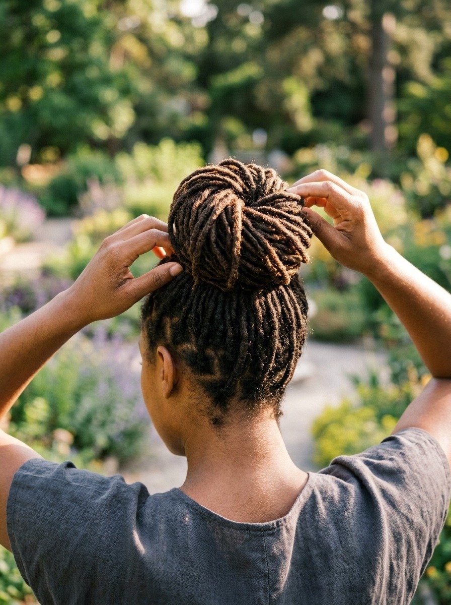Classic Loc Bun