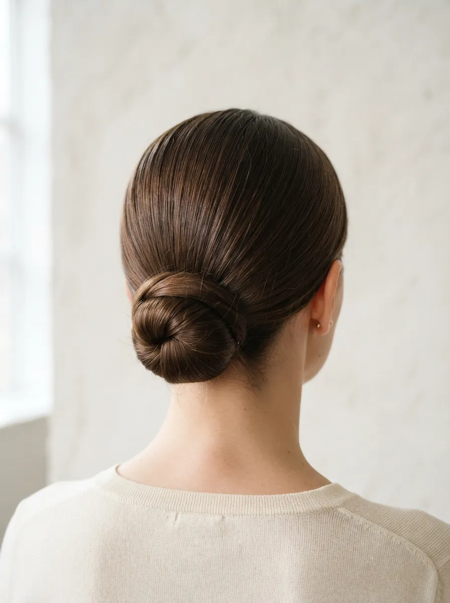 Classic Low Bun
