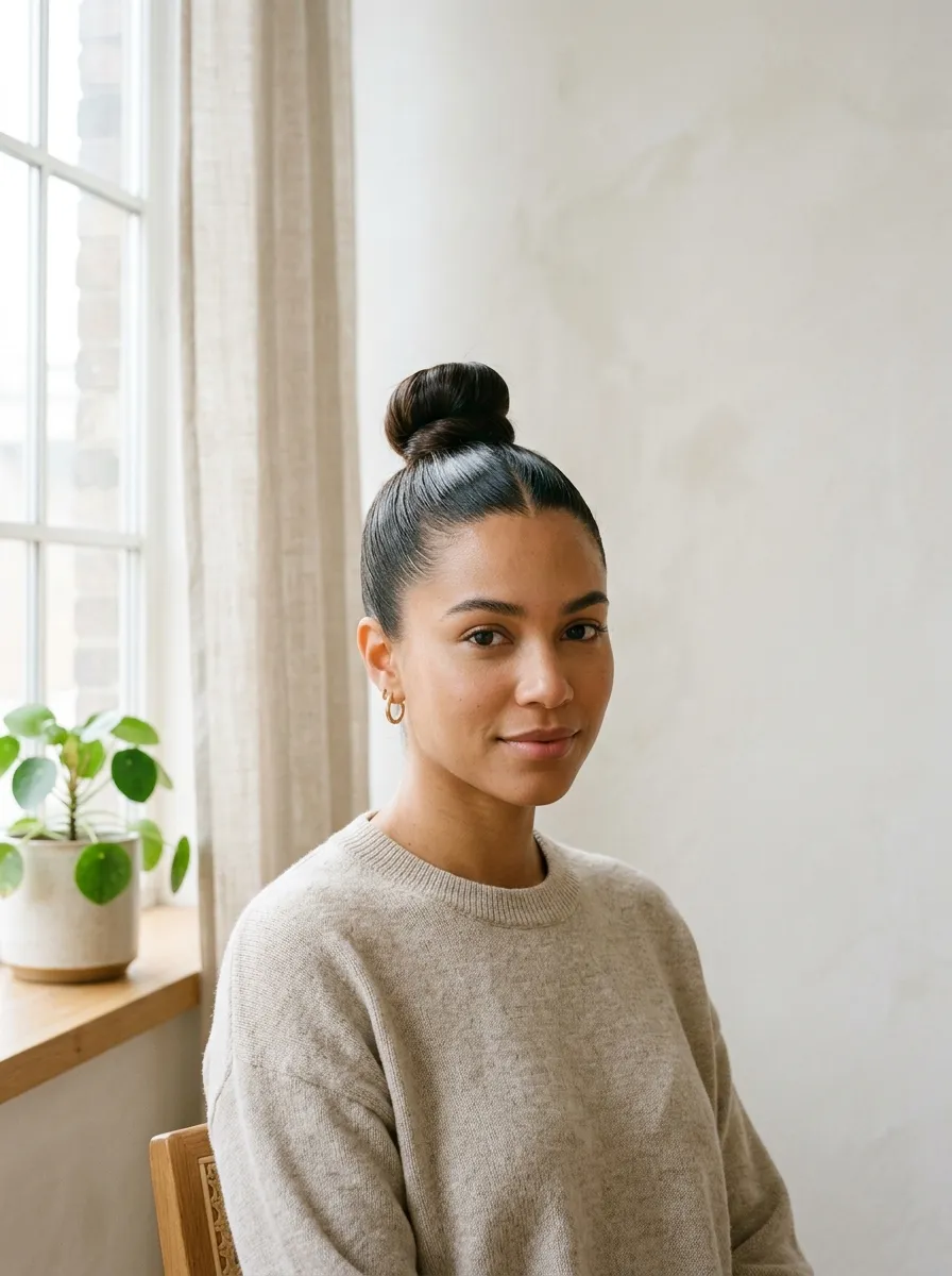 Classic Top Knot Bun
