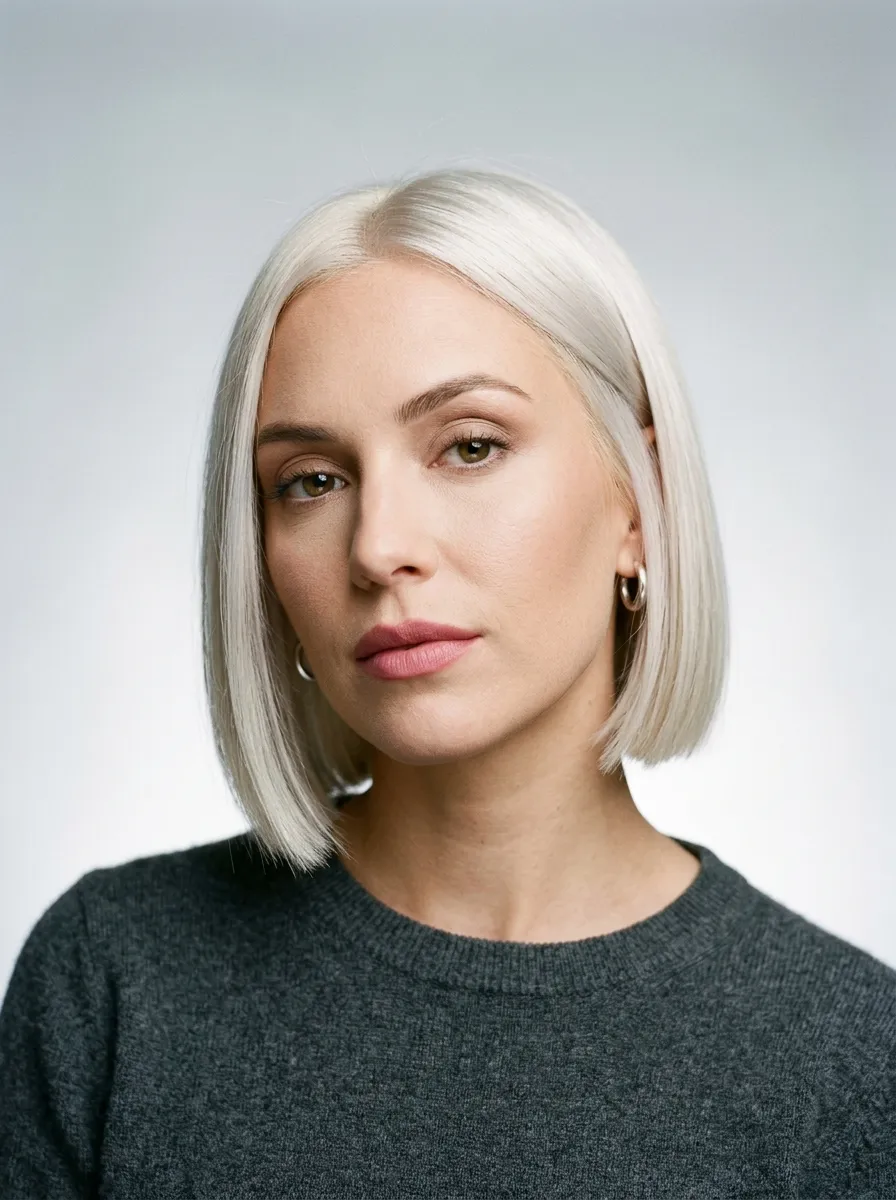 The Bleached Blonde Bob