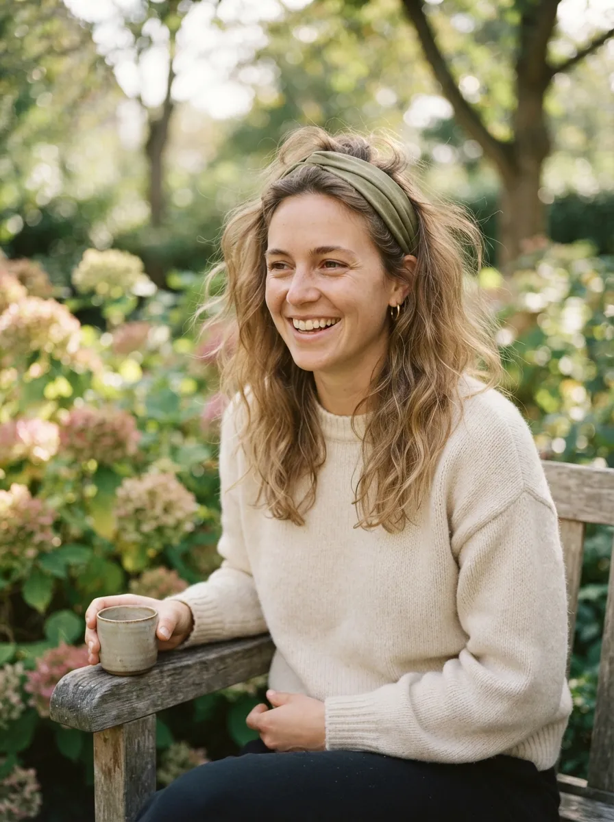 Messy Waves with Headband