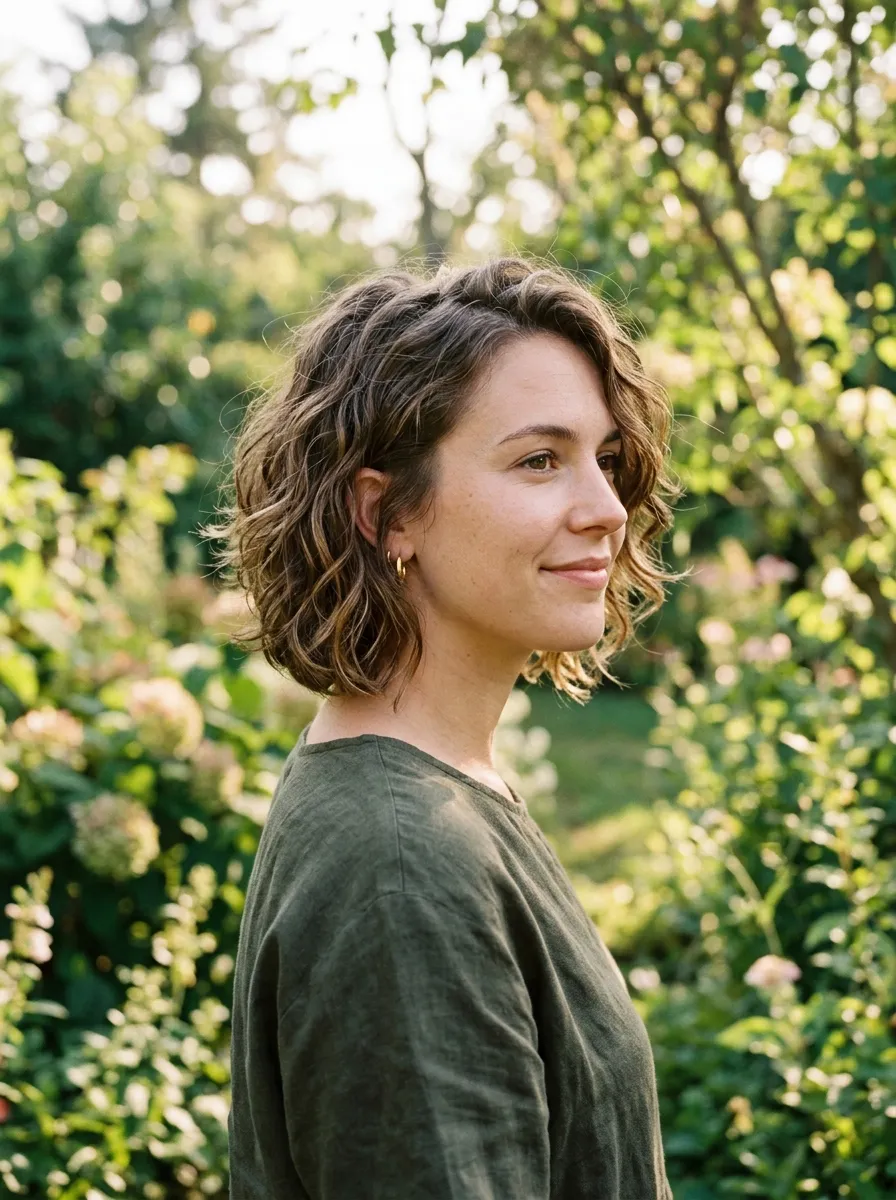 Short Layers for Wash and Go Styles