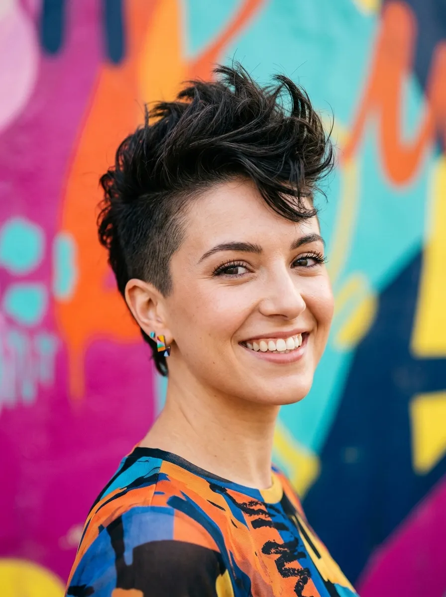 The Off Center Mohawk