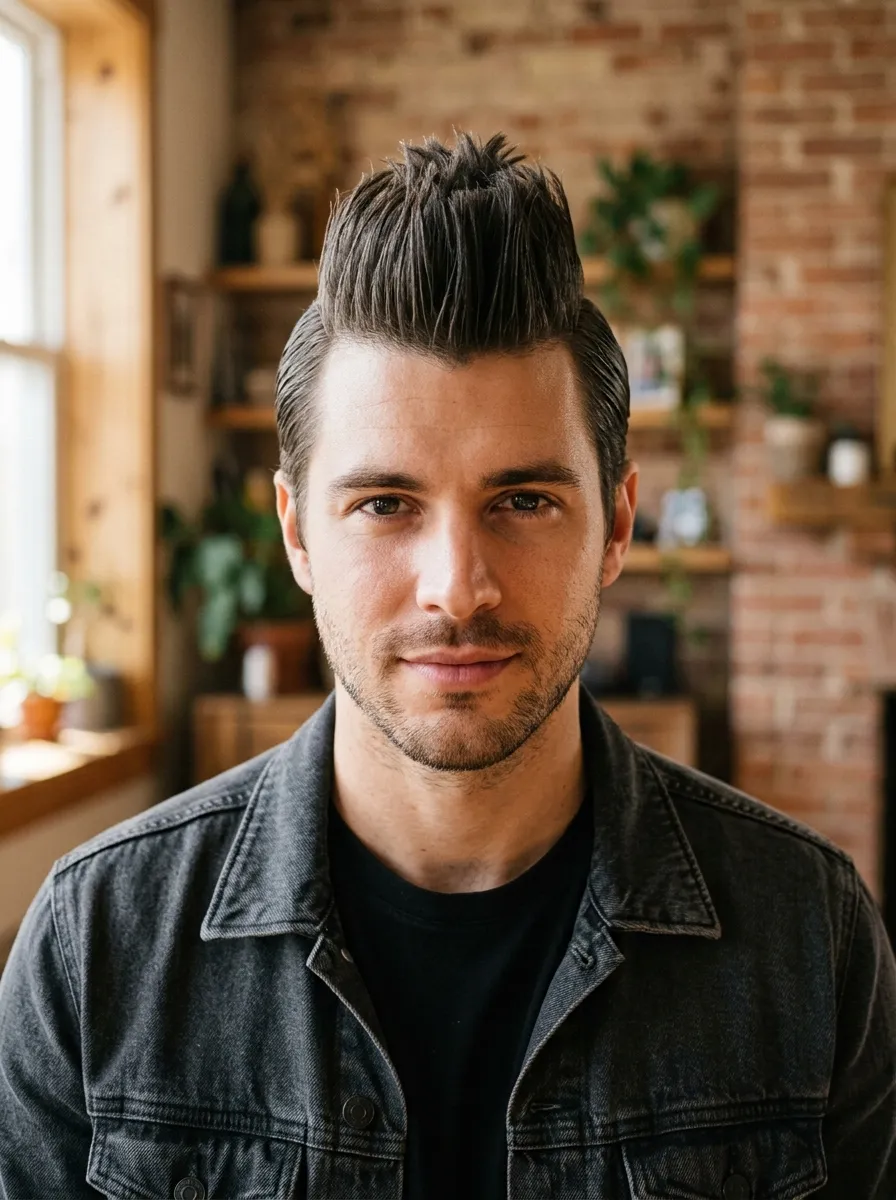 Faux Hawk for an Everyday Edge