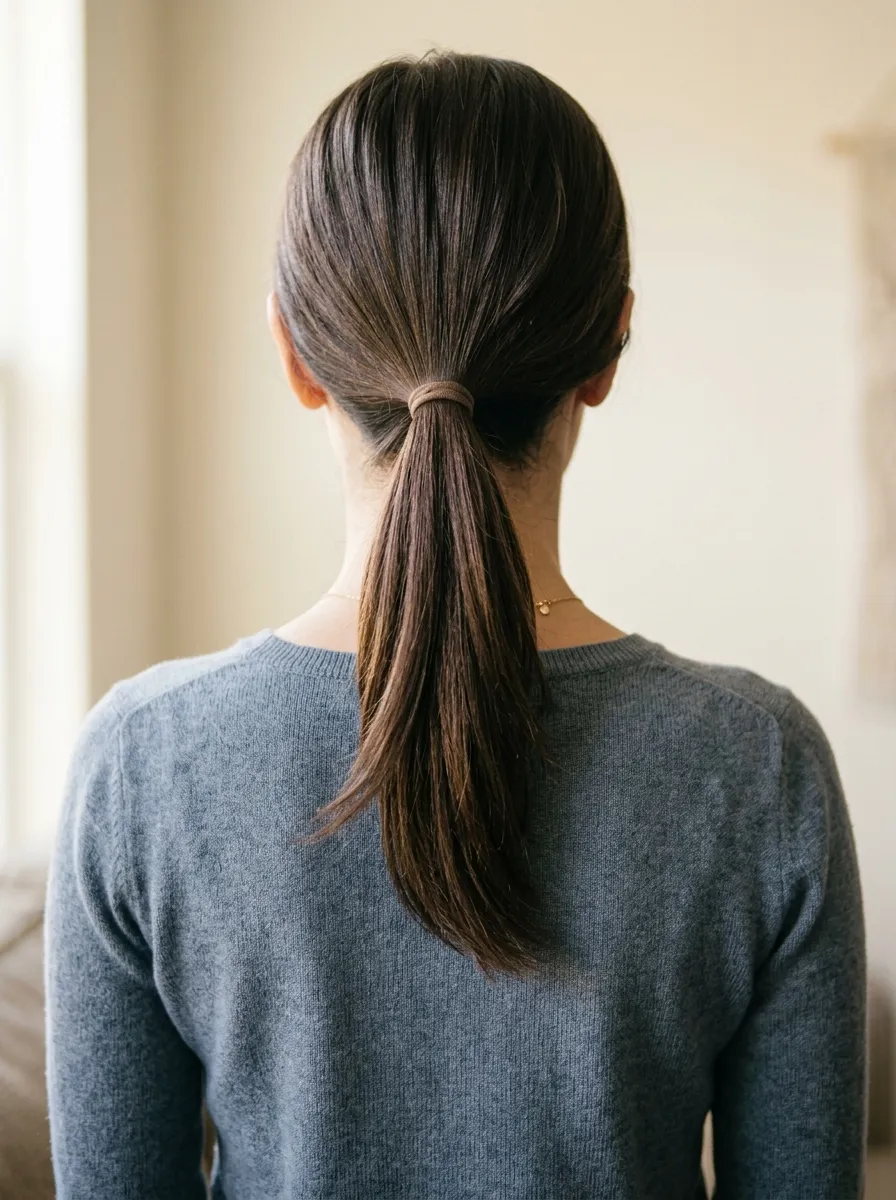 Layered Ponytail Cut for Length