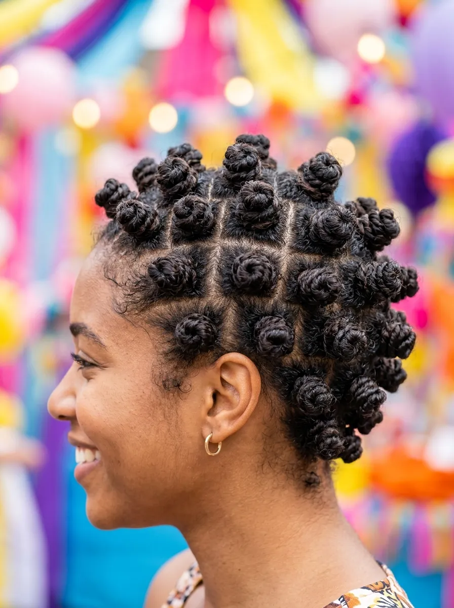 Full Head Space Buns Overload