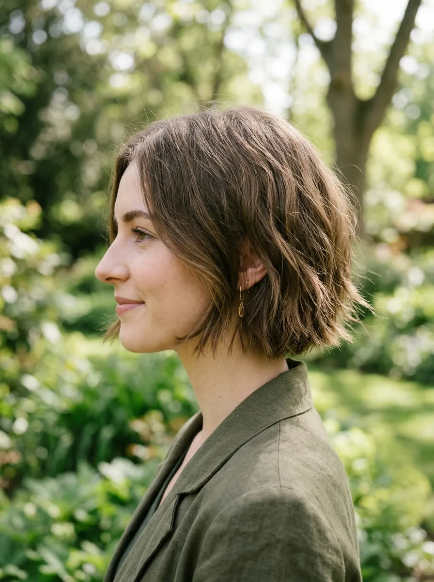 Razor-Cut Bob