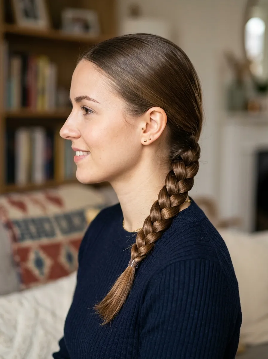 Sleek Side Braid