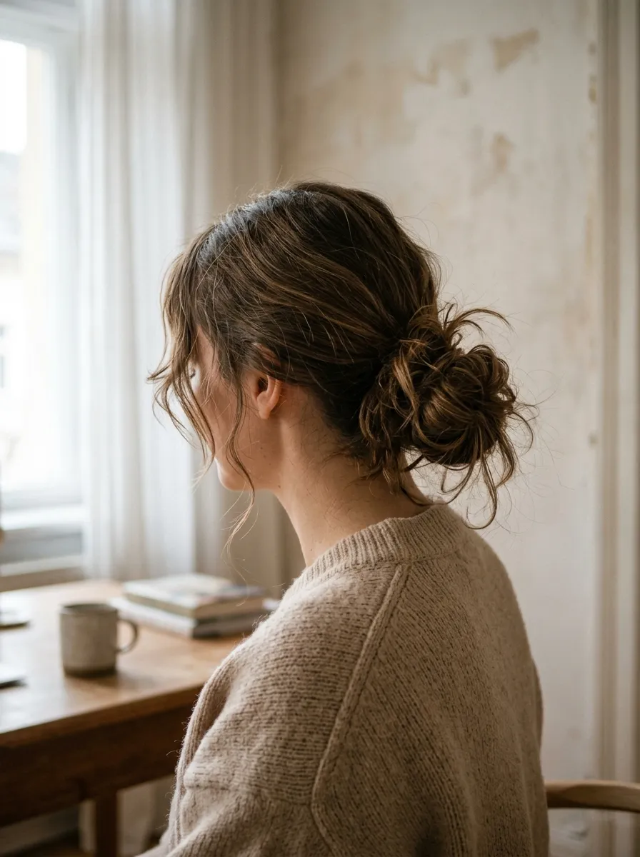 Effortless Undone Bun