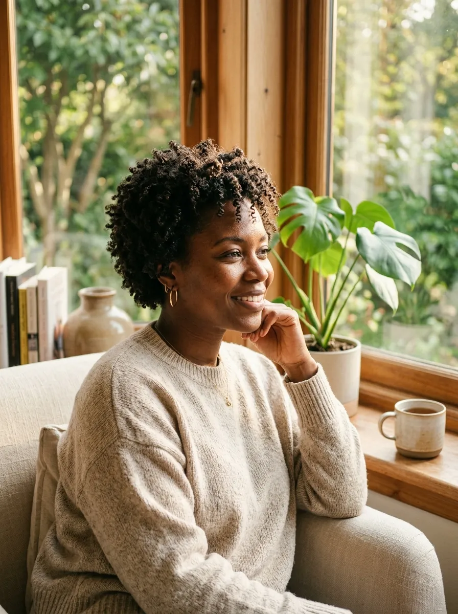 Natural Air Dried Short Curls