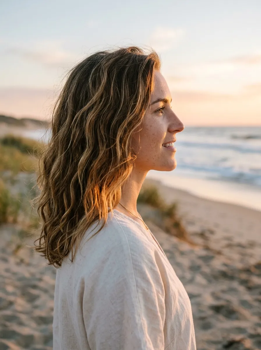 Beachy Waves with a Sea Salt Spray