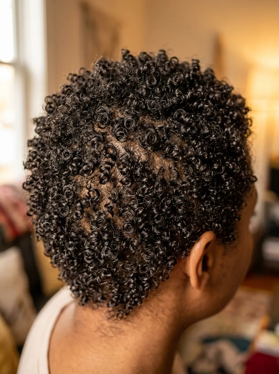 Soft Curly Crop