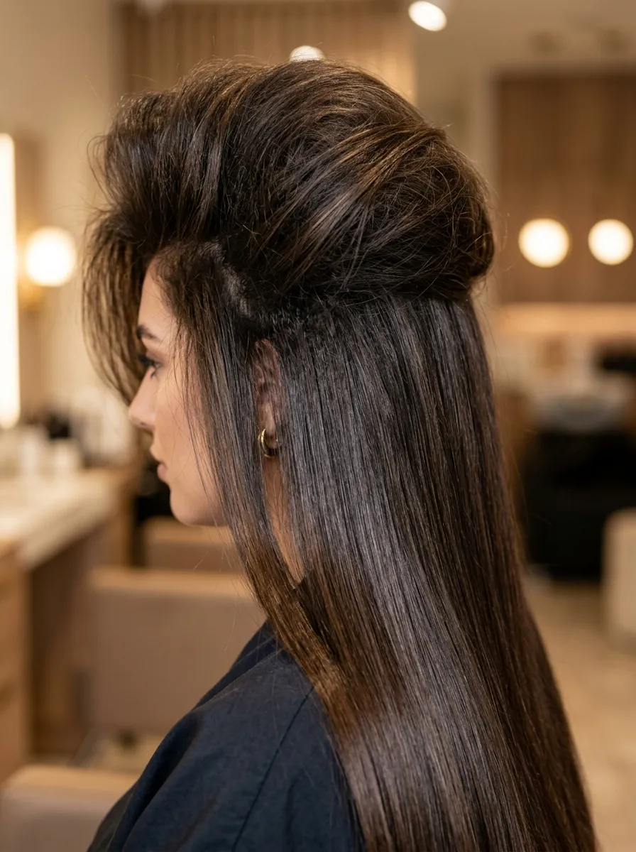 Big Root Volume With Sleek Ends