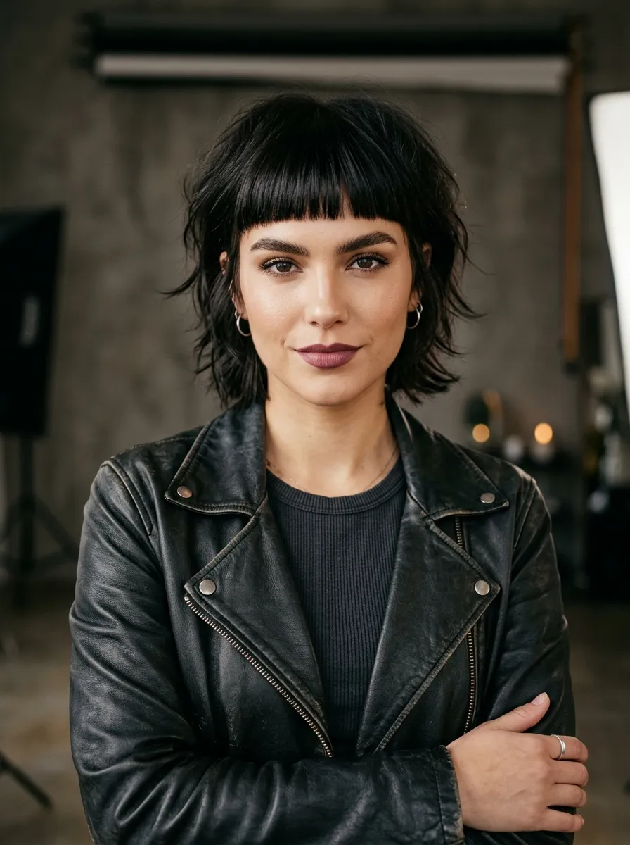 Short Shag with Full Fringe