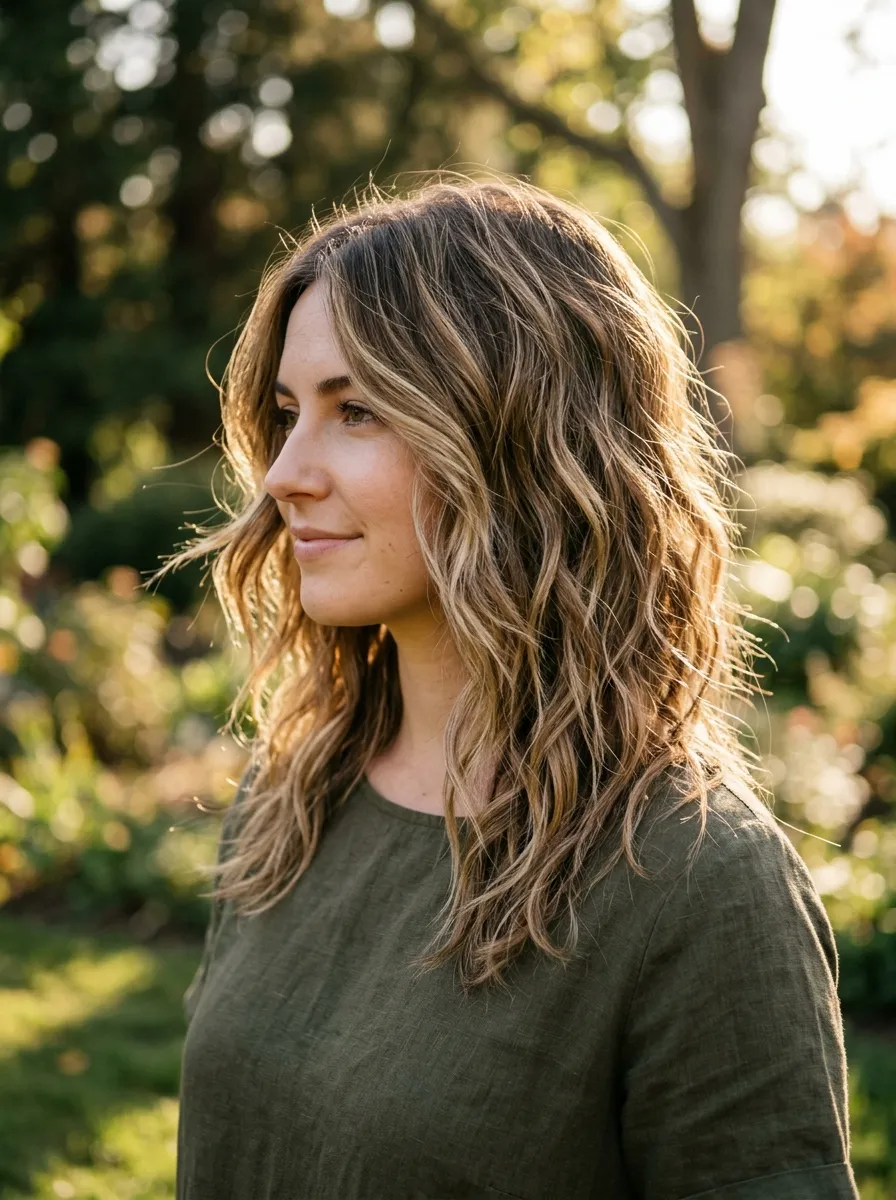 Choppy Layers for Textured Waves