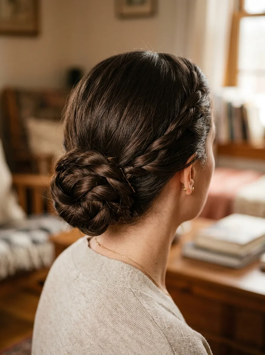 Rope Braid Bun Combo